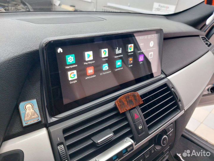 Монитор BMW X5 E70, X6 E71 CCC Android 12 8/128