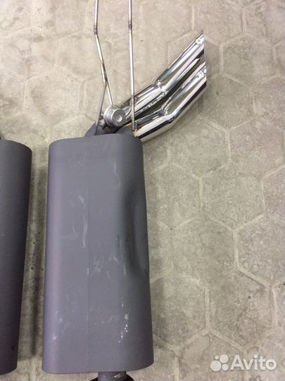 Выхлоп Brabus Mercedes с Регулировкой звука