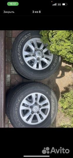 Колеса в сборе toyota 100