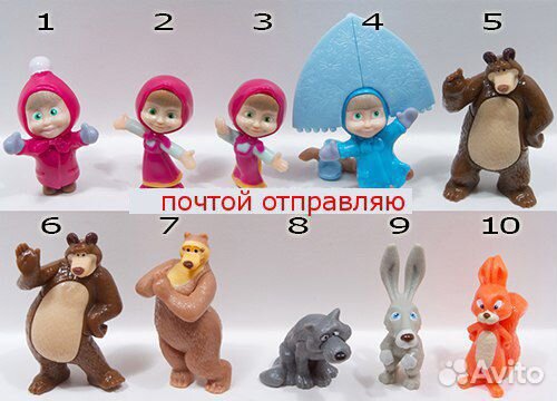 Маша и медведь- киндер- сюрприз