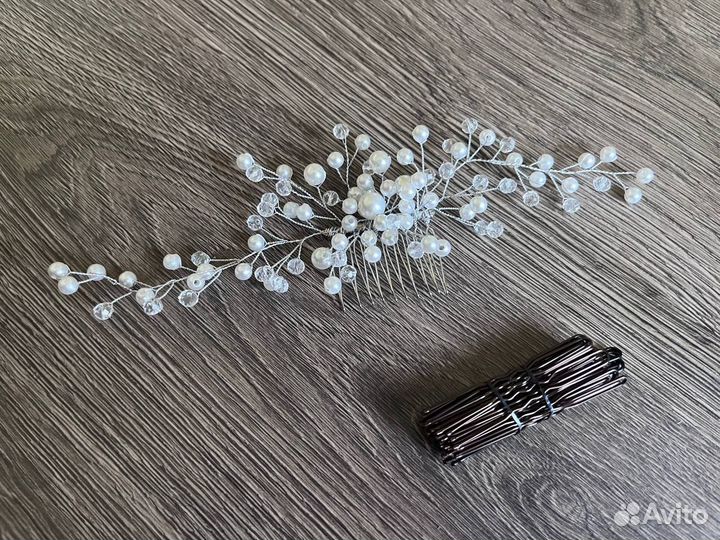 Свадебная диадема, заколка для волос