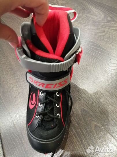 Коньки детские раздвижные 34 37
