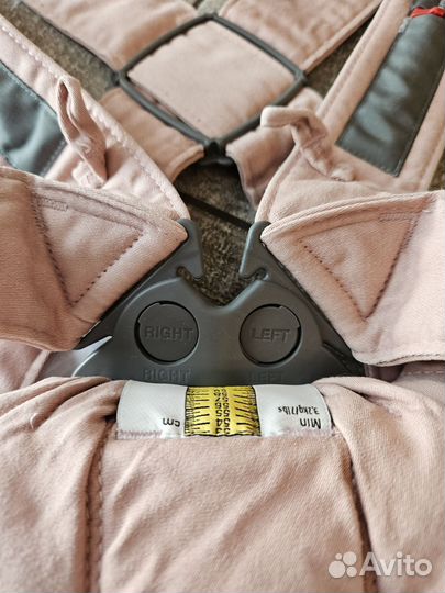 Рюкзак переноска BabyBjorn Mini Cotton розовый