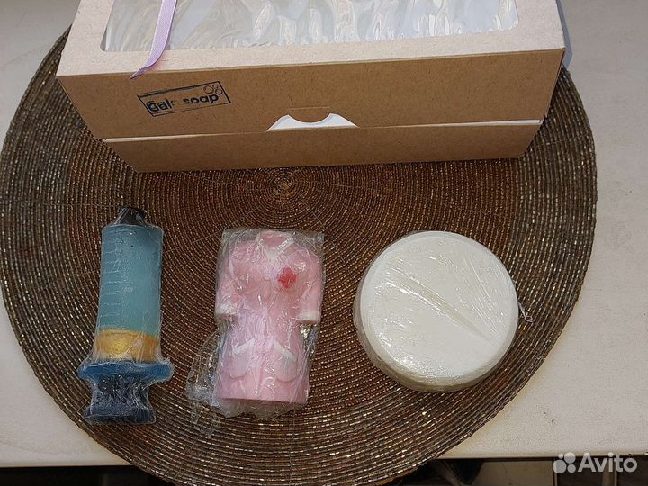 Мыло ручной работы 3 шт