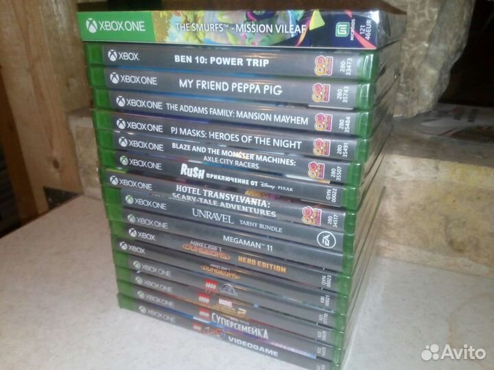 Несколько игр xbox one
