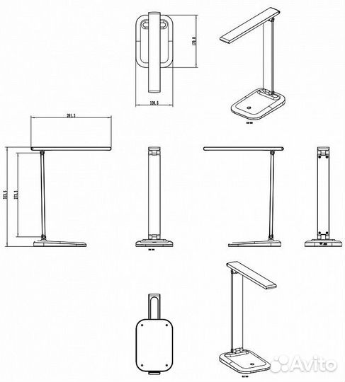 Настольная лампа Arte Lamp London A5124LT-1BK