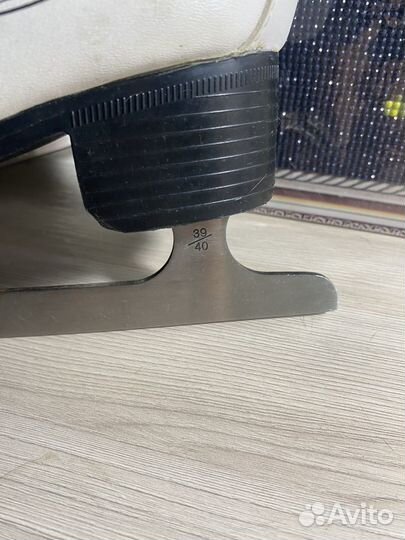 Коньки фигурные 39 размер alpha caprice