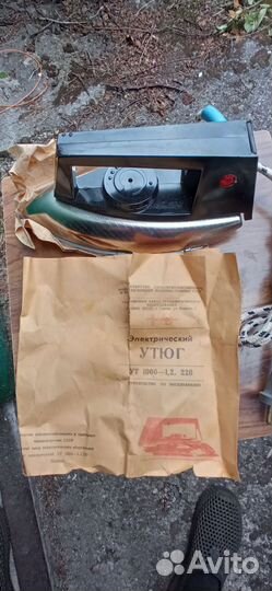 Утюг СССР новый