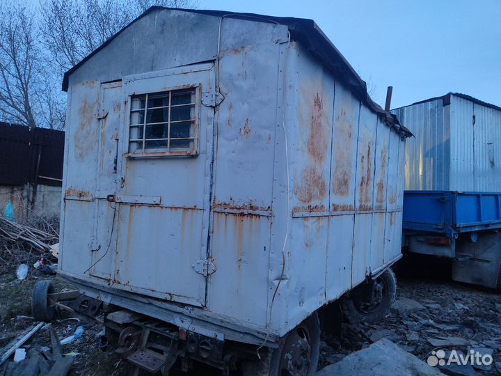 Вагончик бытовка на колесах