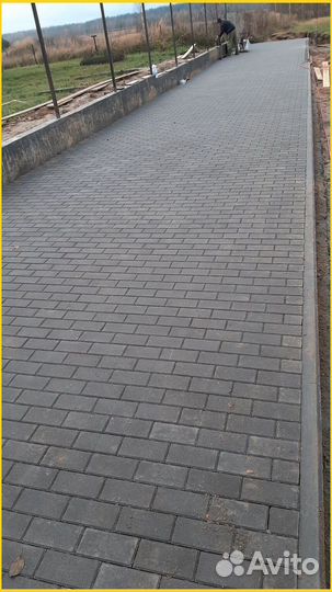 Тротуарная плитка моноцветная