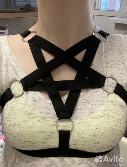 Портупея пентаграмма звезда резинка