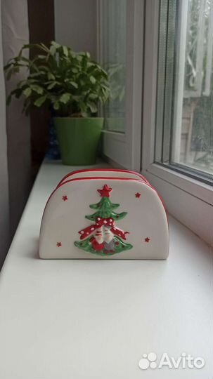 Салфетница новогодняя