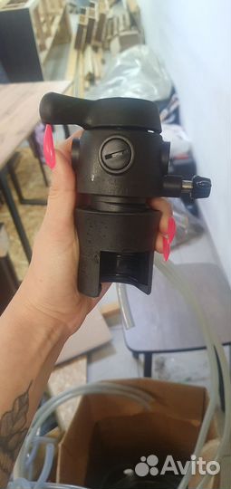 Кран двухпоточный пивной