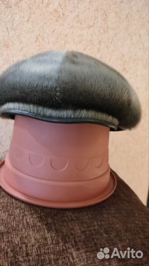 Меховая мужская кепка