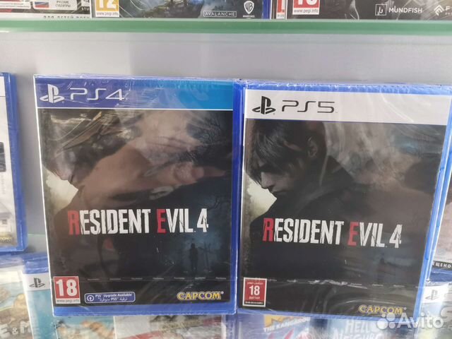 Resident evil 4 remake диск Полностью русский.Новы