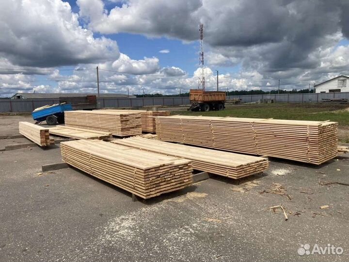 Доска обрезная с пилорамы