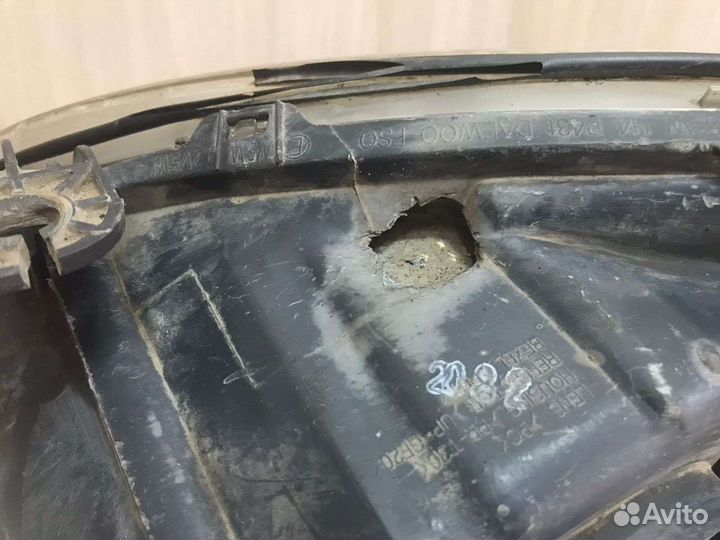 Фара правая chevrolet lanos