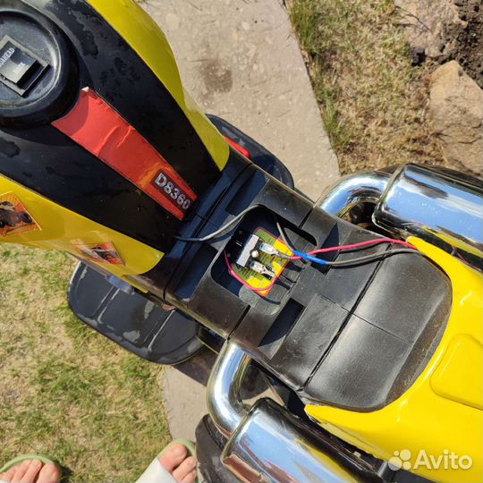 Мотоцикл электрический детский