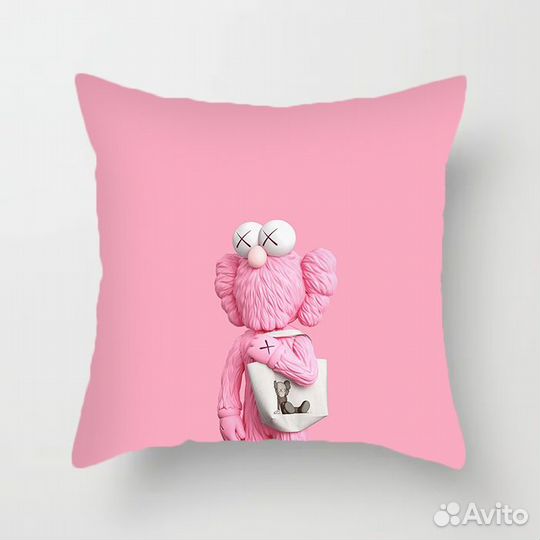 Наволочка Bearbrick kaws supreme 45*45/50*50/60*60