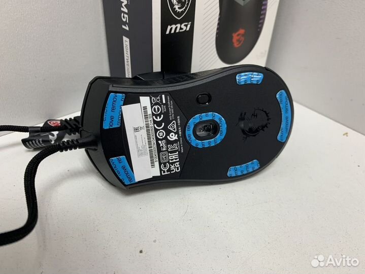 Мышь Проводная MSI Clutch GM51