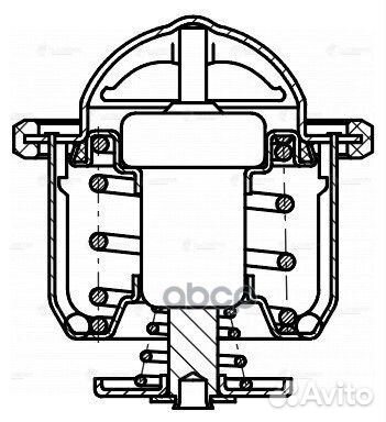 Термостат для а м lifan solano (10) x50 (15)