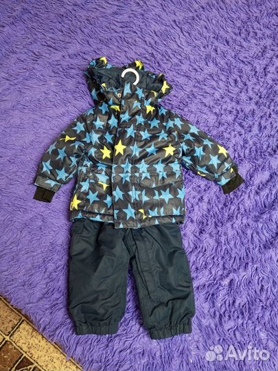 Куртка + полукомбинезон демисезонный 74