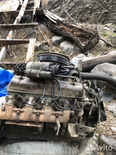 Двигатель газ 53