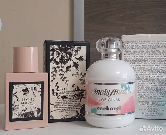Gucci edp 30ml. Anais Anais edt. 100 ml. Оригинал