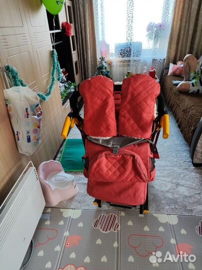 Сани коляска детские
