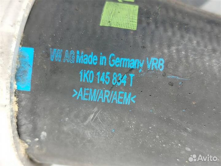 Патрубок интеркулера VW Passat CC (2009-2011г.в.)