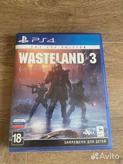 Игра для приставки PS4 Wasteland 3