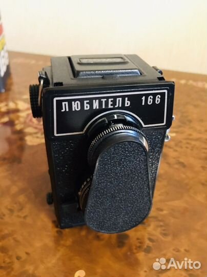 Новый фотоаппарат Любитель-166 СССР