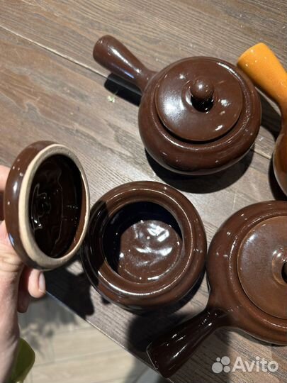 Горшочки глиняные для запекания