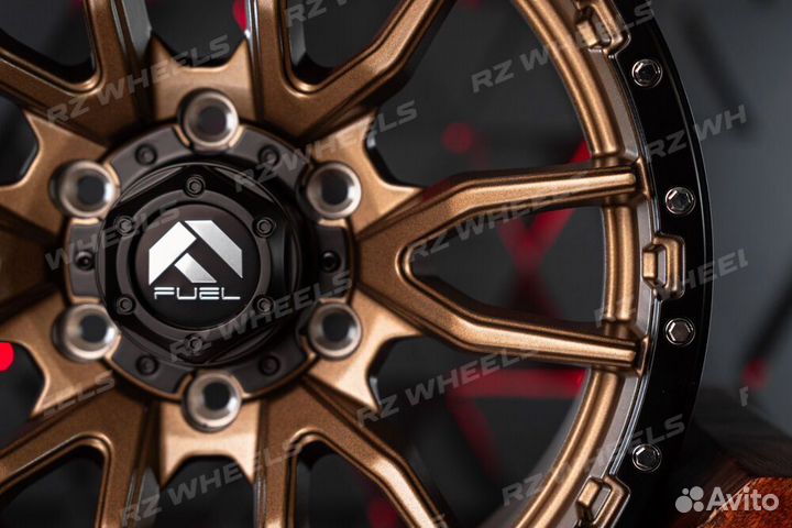 Диски Fuel R17 6x139.7 Bronze