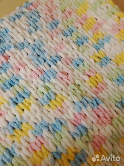 Плед детский плюшевый