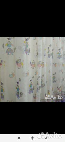 Тюль в детскую комнату