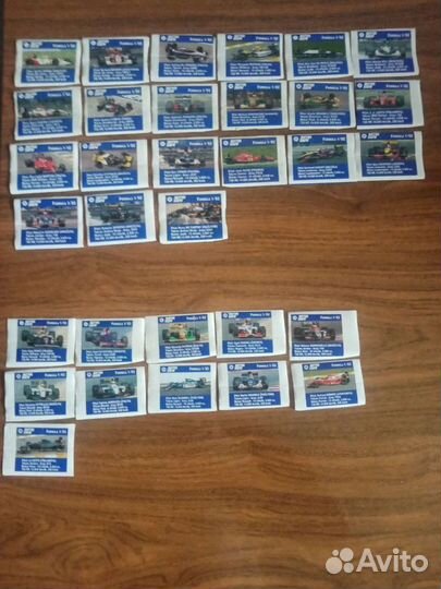 Вкладыши от жвачек 90 х