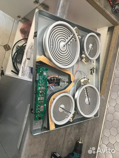 Варочный панель без стекла