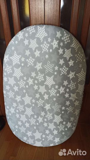 Простынь на резинке на овальный матрас