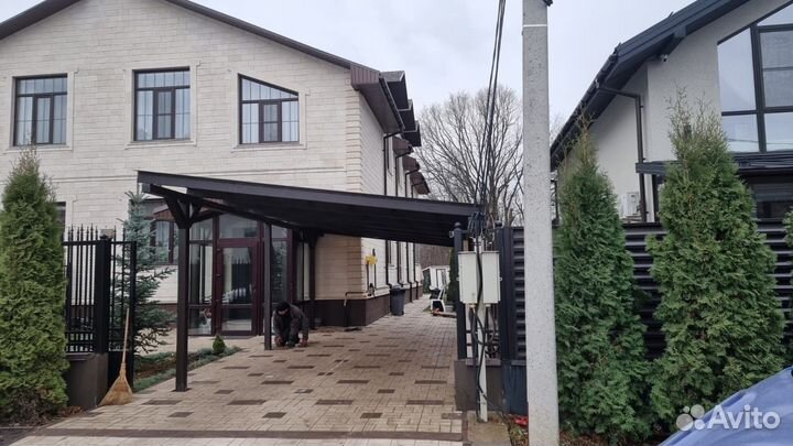 Навесы из поликарбоната. Под ключ