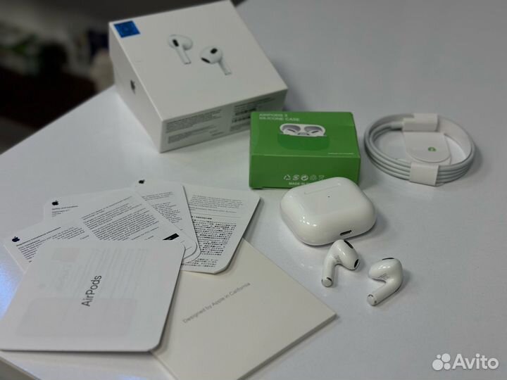 Airpods 3 Premium + чехол+ доставка