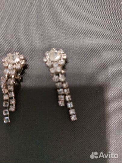 Комплект чешской бижутерии СССР