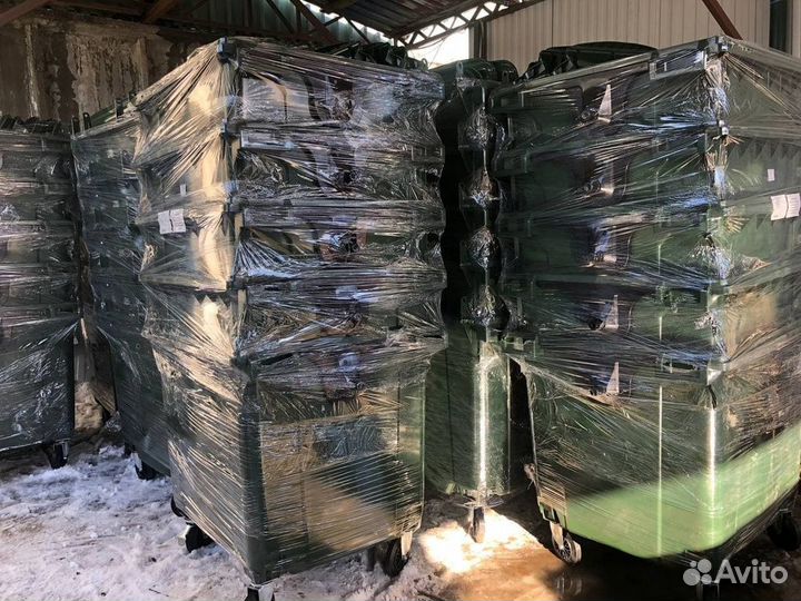 Мусорный евроконтейнер