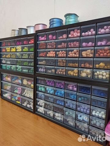 Силиконовые бусины для держателей