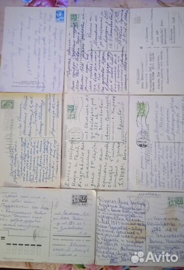 Открытки советские СССР почтовые карточки