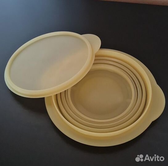 Складная чашка с герметичной крышкой Tupperware