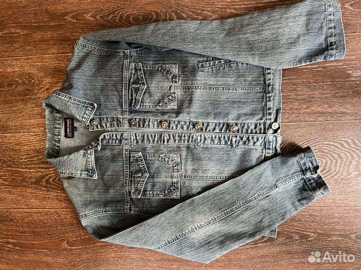 Джинсовые куртки женские б/у,р44р.48