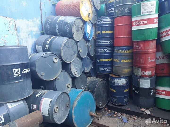 Бочки металлические 200л