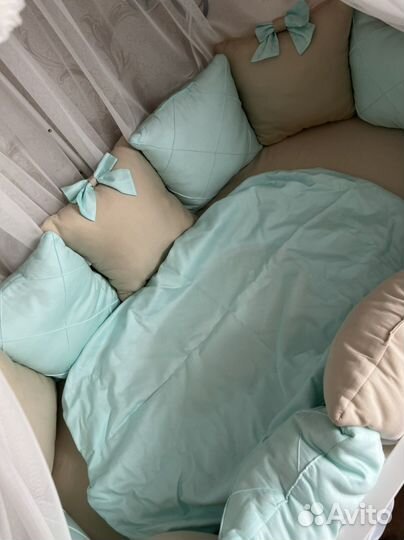 Бортики в кроватку