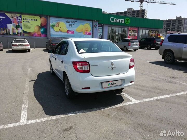 Renault Logan 1.6 МТ, 2016, 87 814 км
